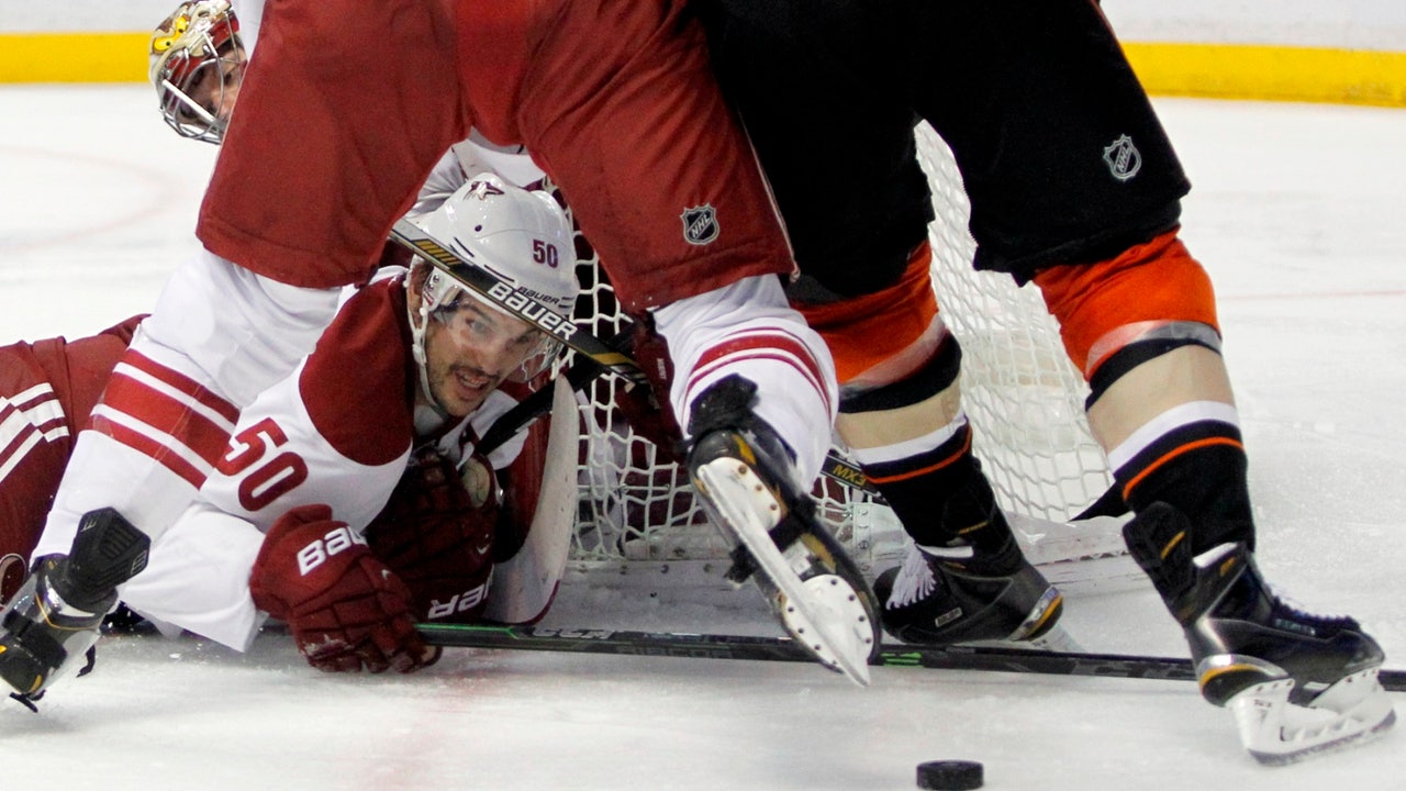 Coyotes can't get offense going, fall to Ducks